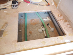 和光市 床鳴り補修工事