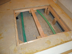 和光市 床鳴り補修工事