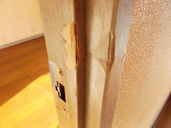 大和市 枠補修および塗装工事