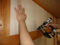 相模原市 京壁→クロス張り工事