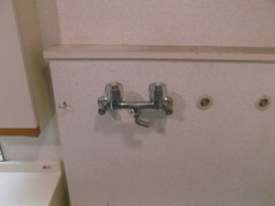 横浜市港北区 洗濯用水栓交換工事