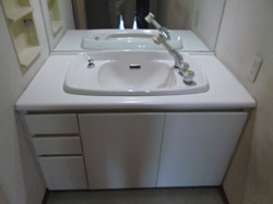 横浜市青葉区 洗面台交換工事