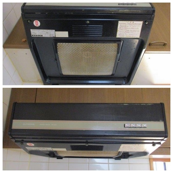 レンジフード前