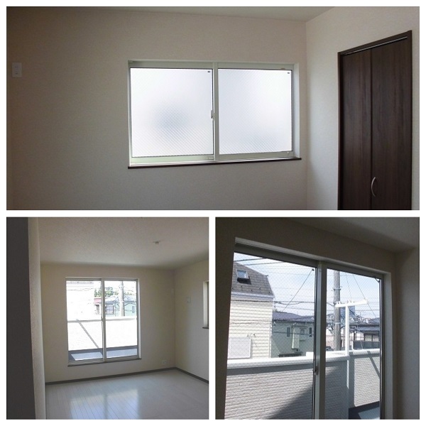 カーテンレール前