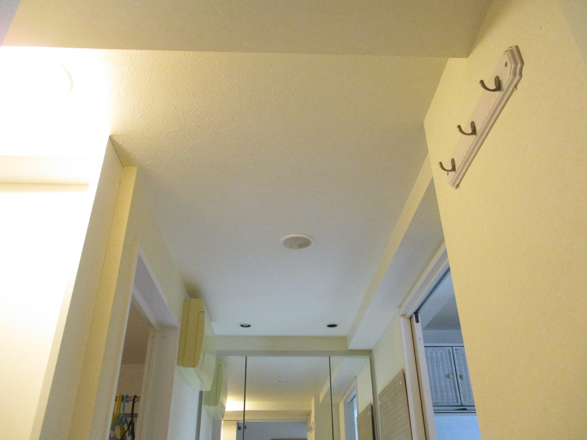 洗面所リフォーム施工前 洗濯機置き場