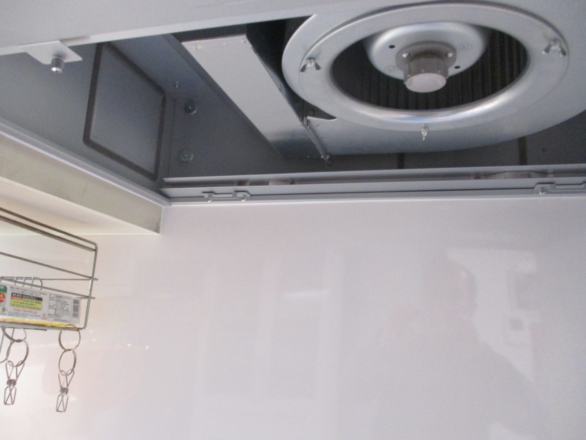 レンジフード コーキング完了