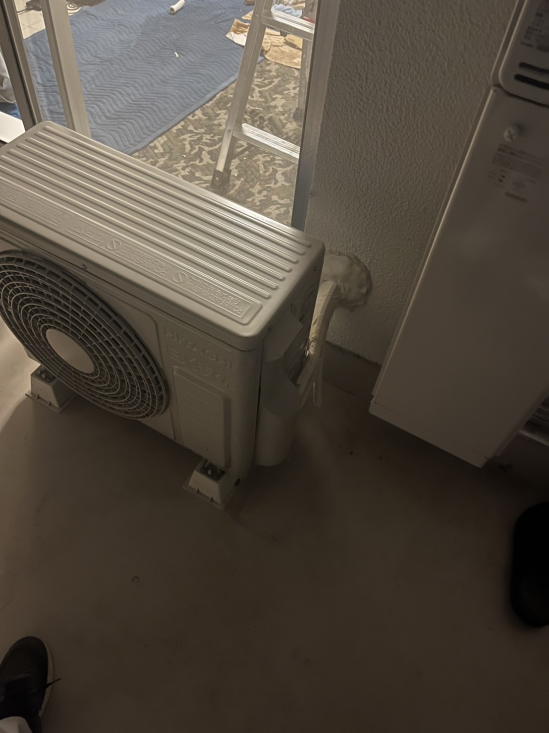 エアコン 新規取付 完了 2
