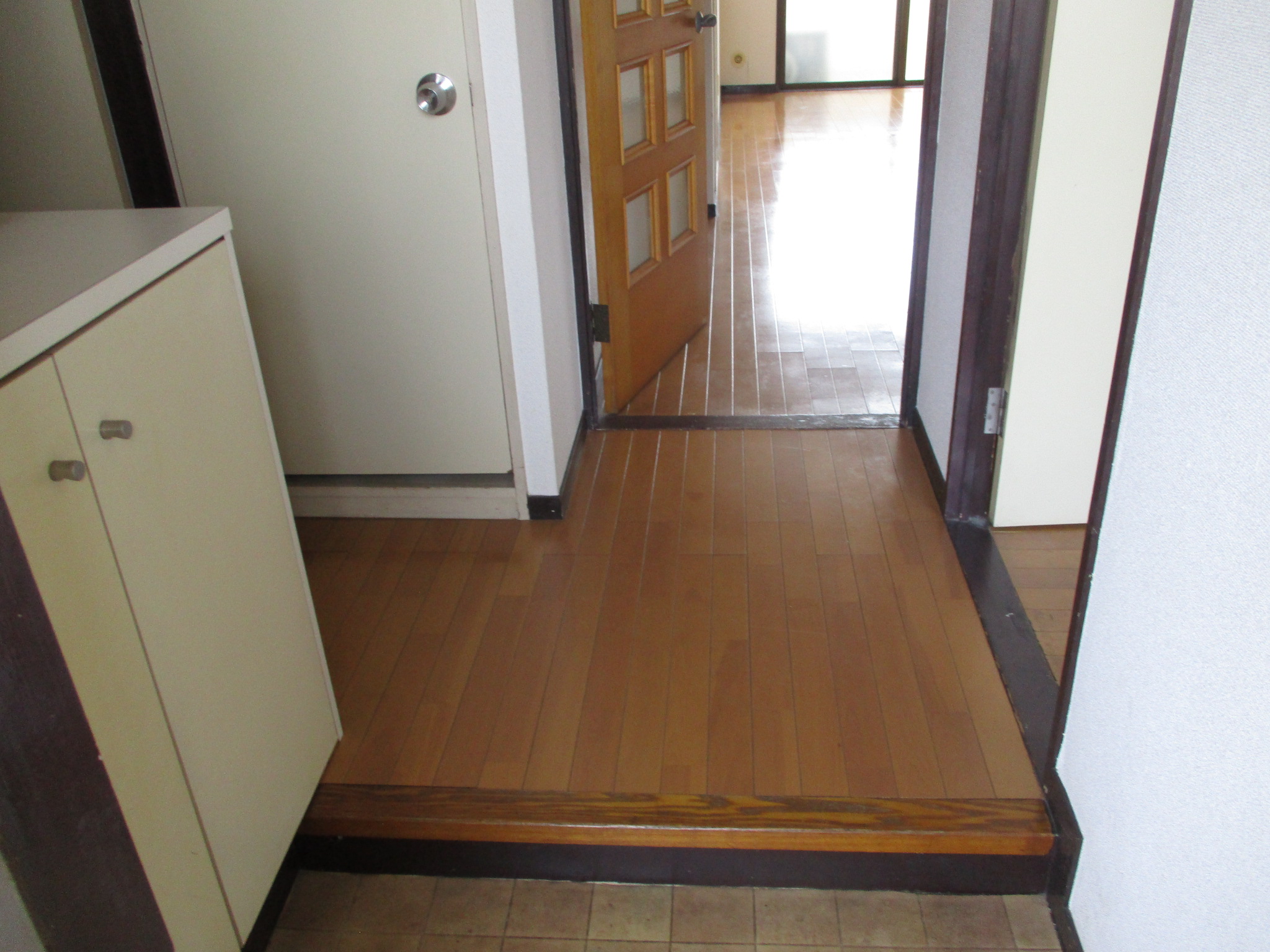 上がり框 施工前