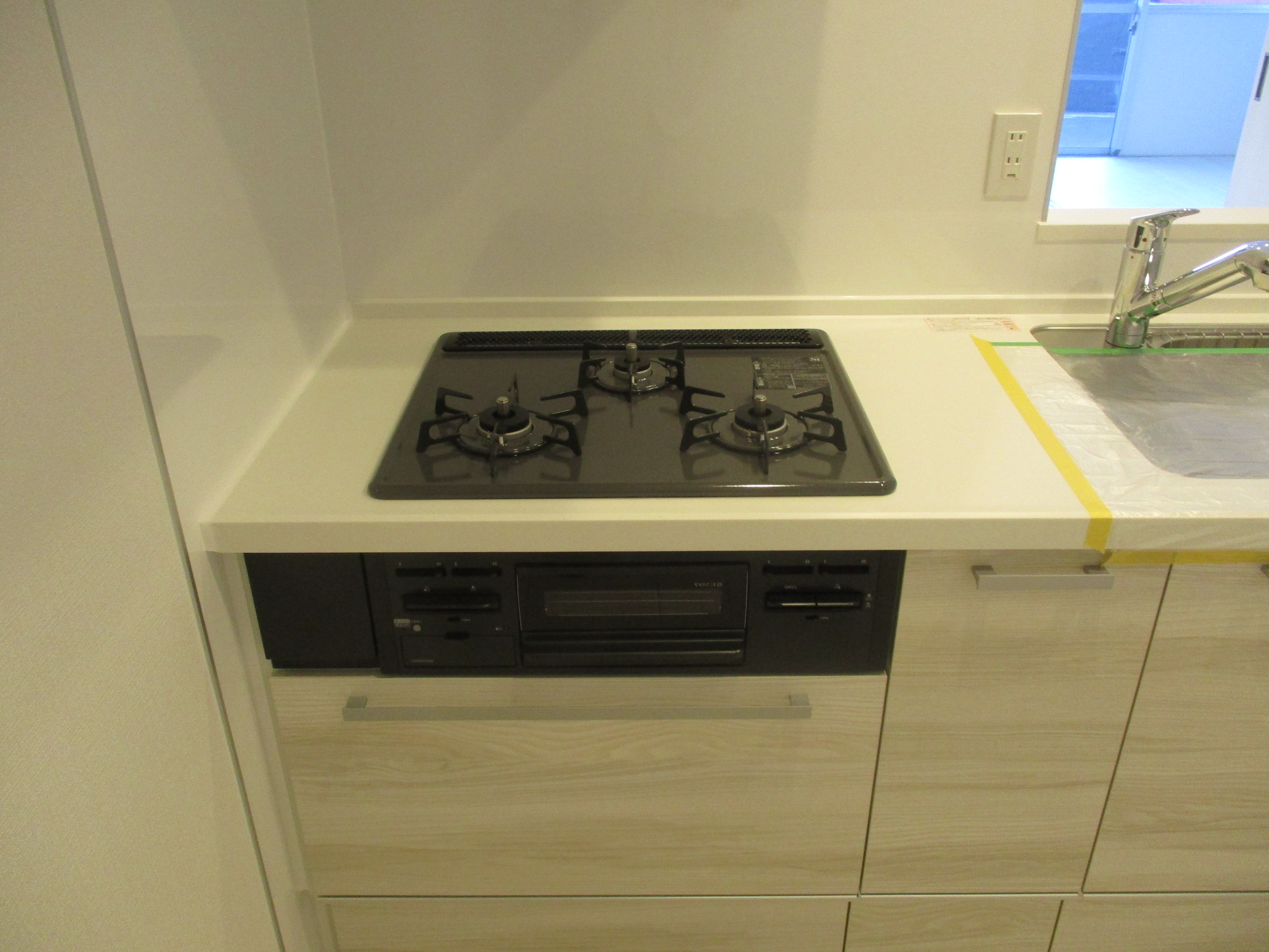 最新キッチン 施工後 2