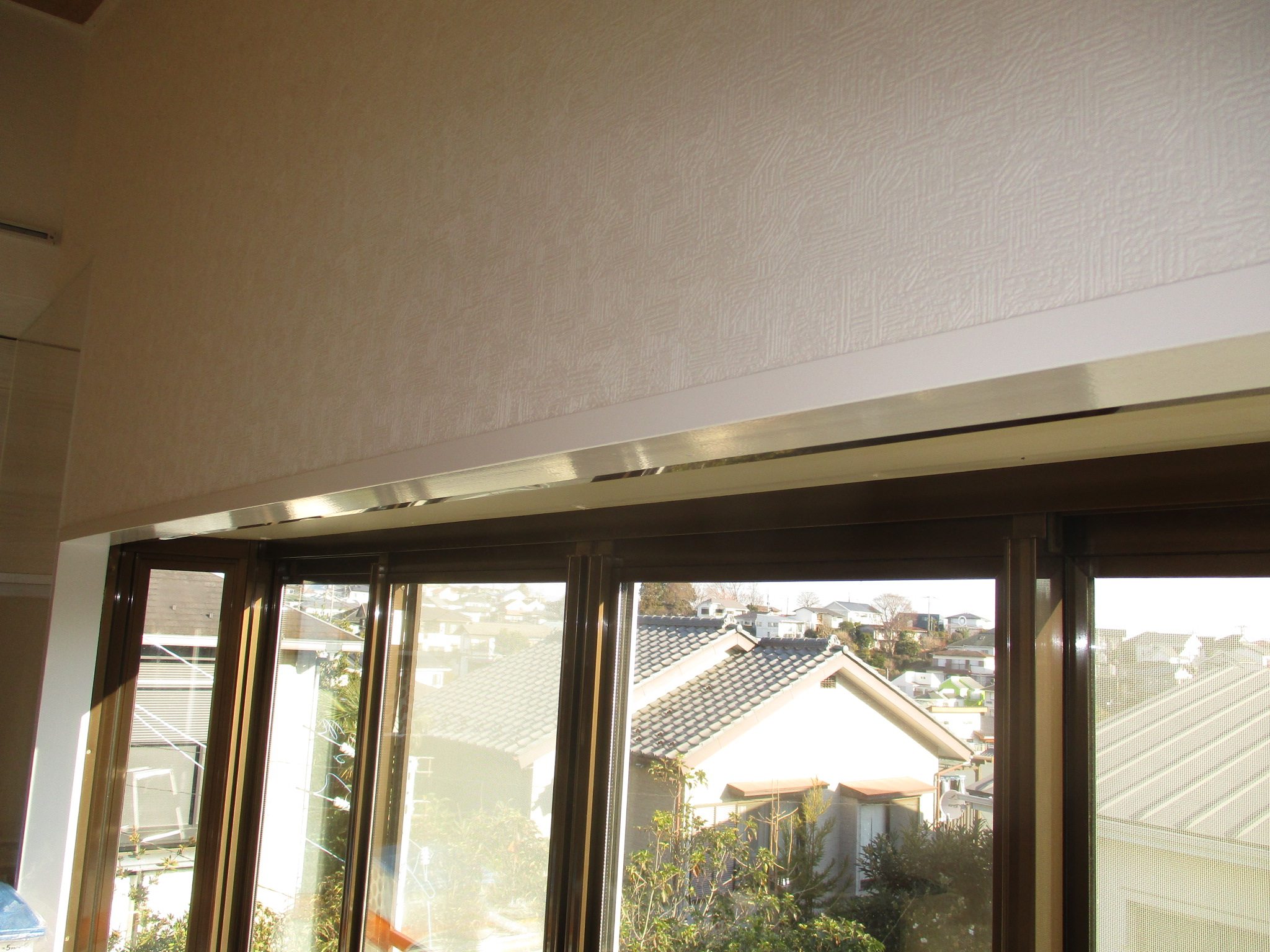 カーテンレールなし 施工前 1