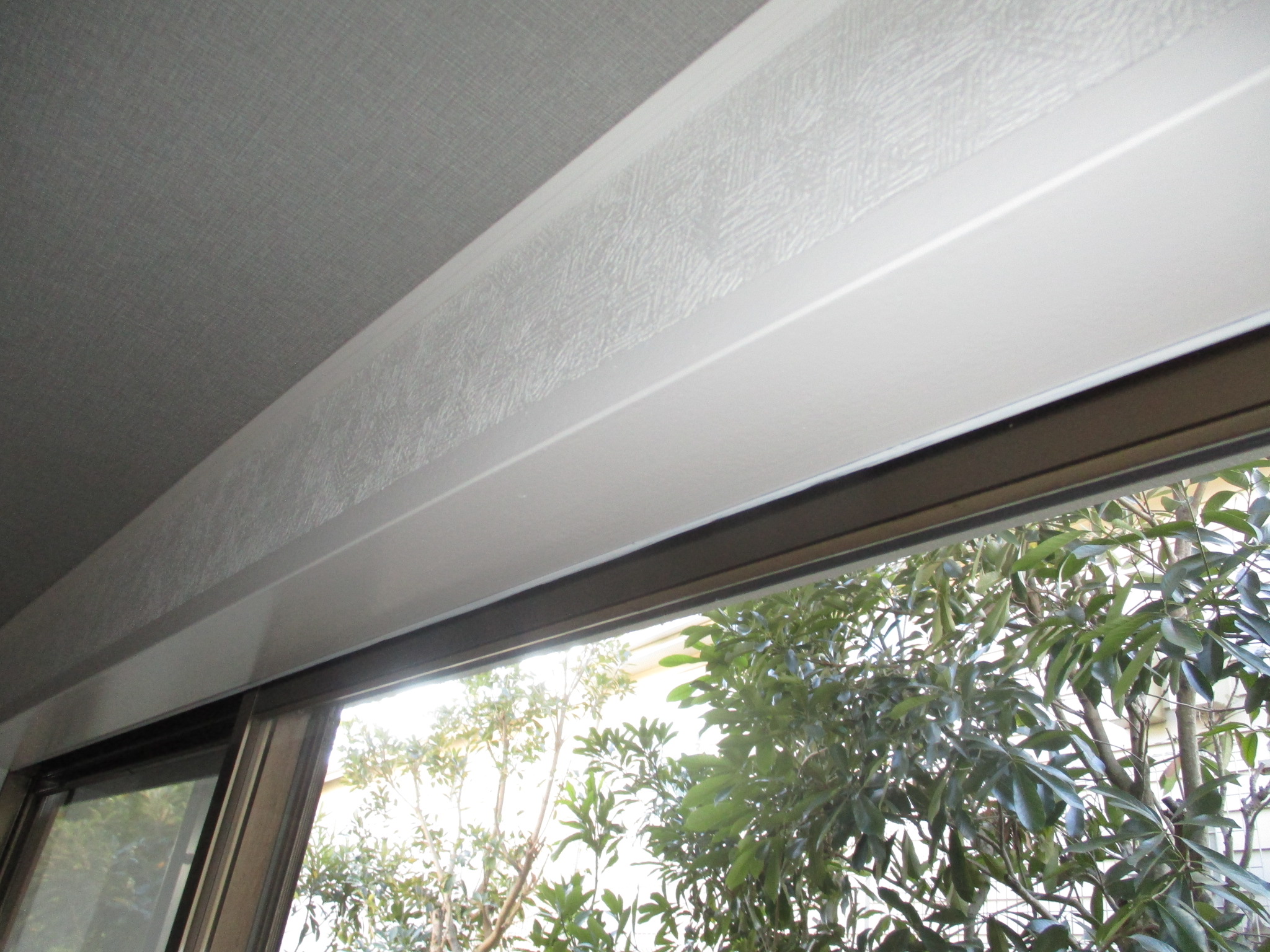 カーテンレールなし 施工前 2