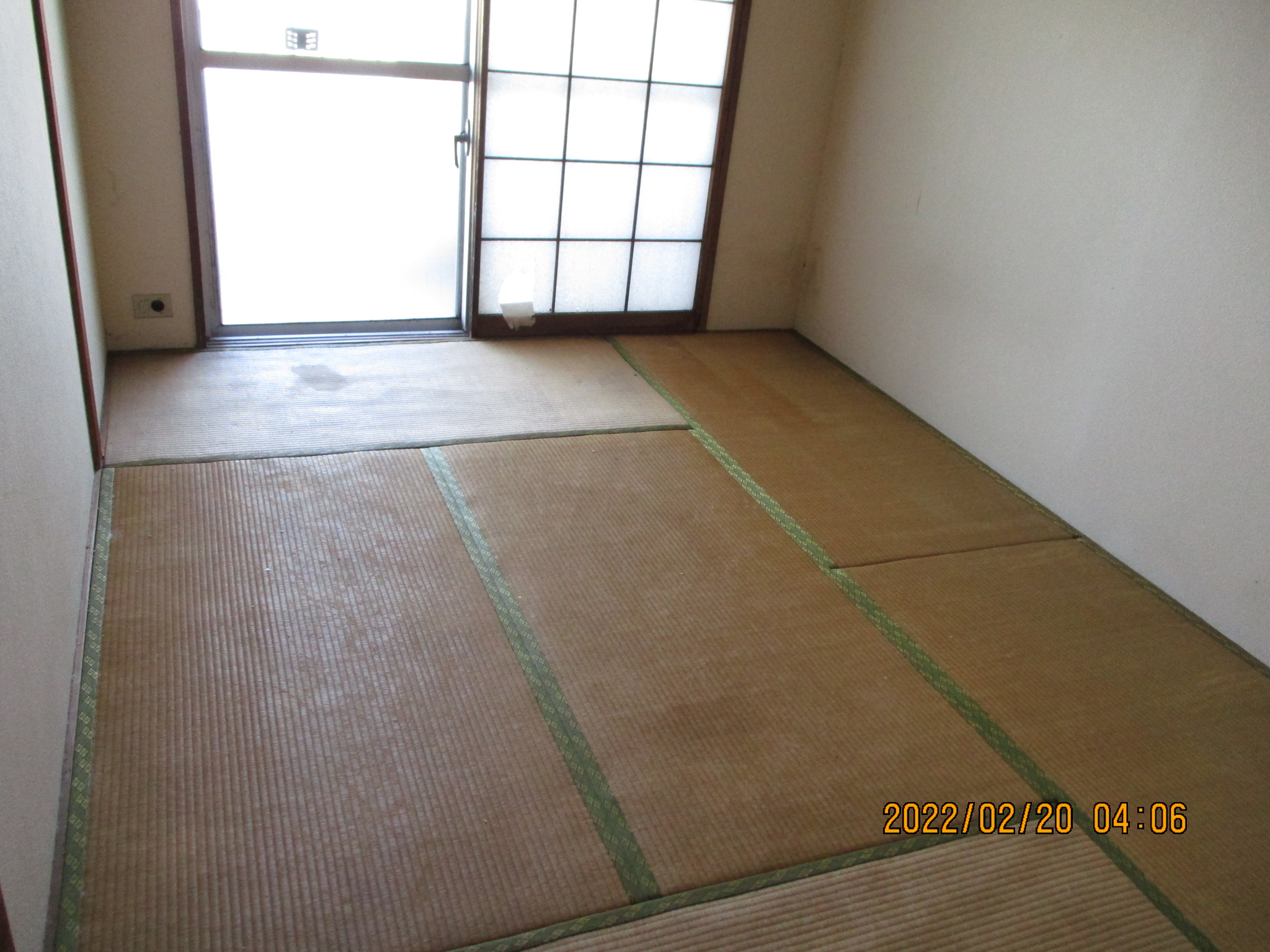 和室リフォーム 施工前 畳