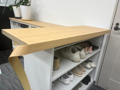 小口テープ 貼り付け