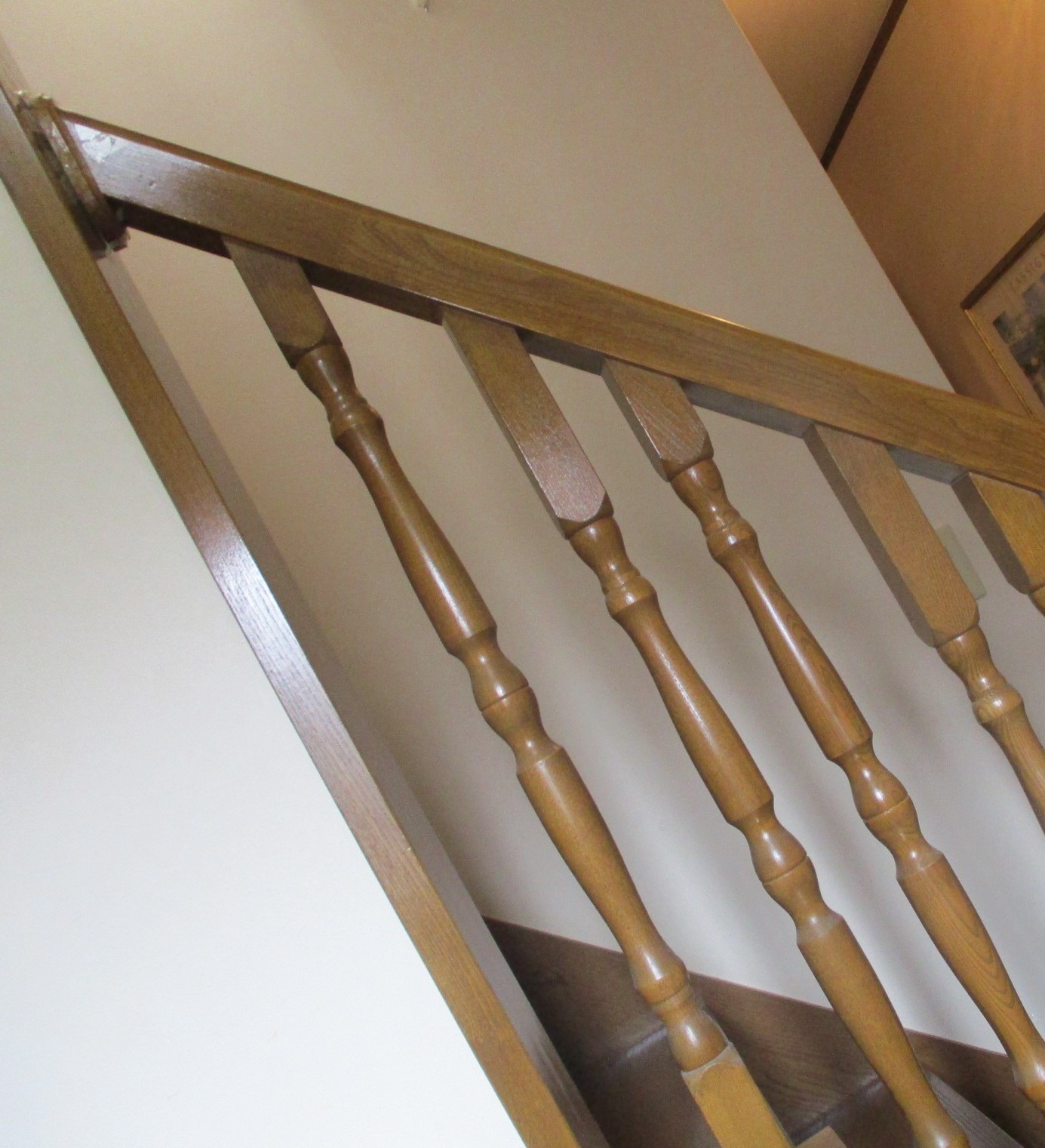 装飾階段手すり 施工前