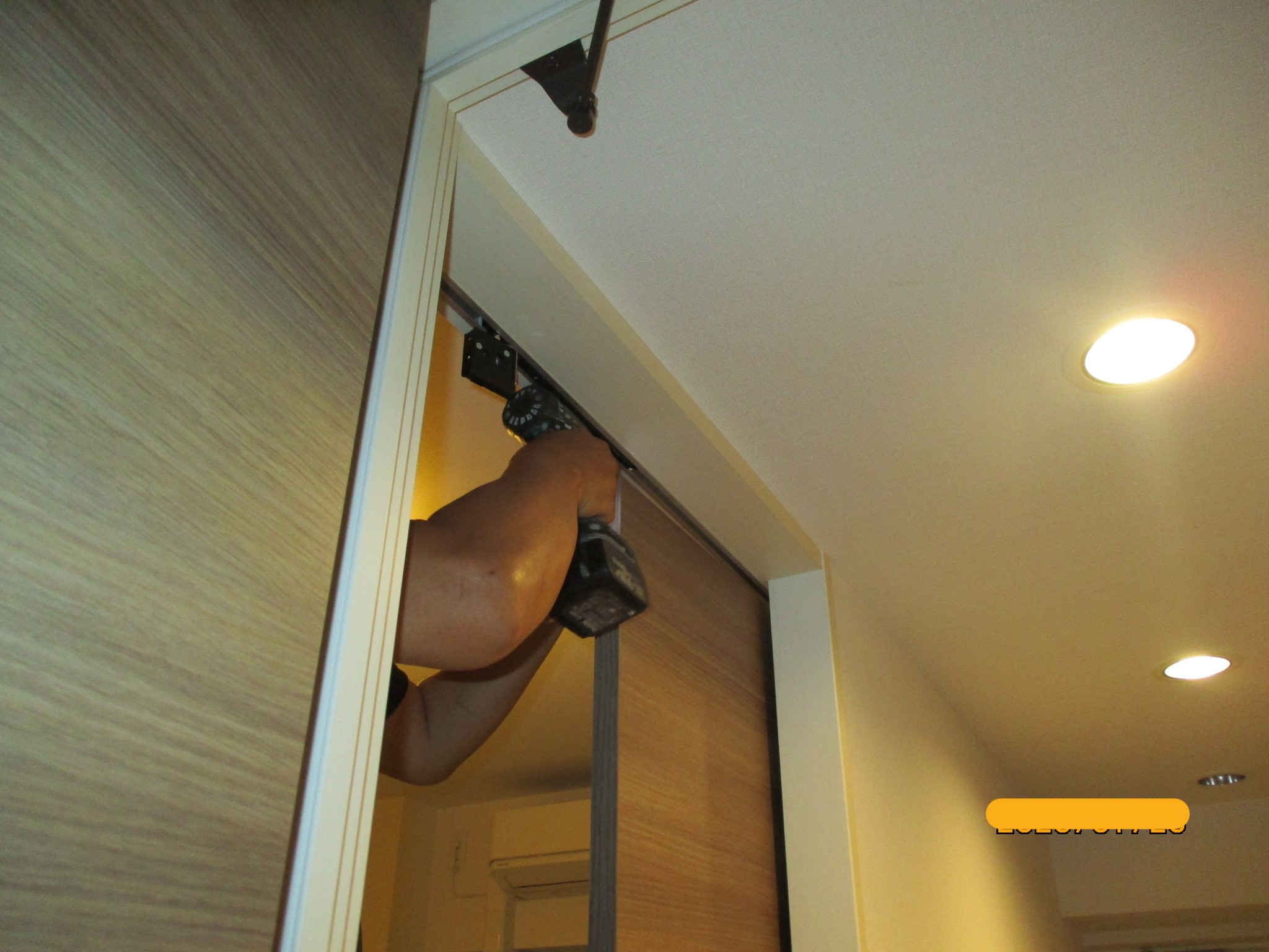 引戸 レール加工