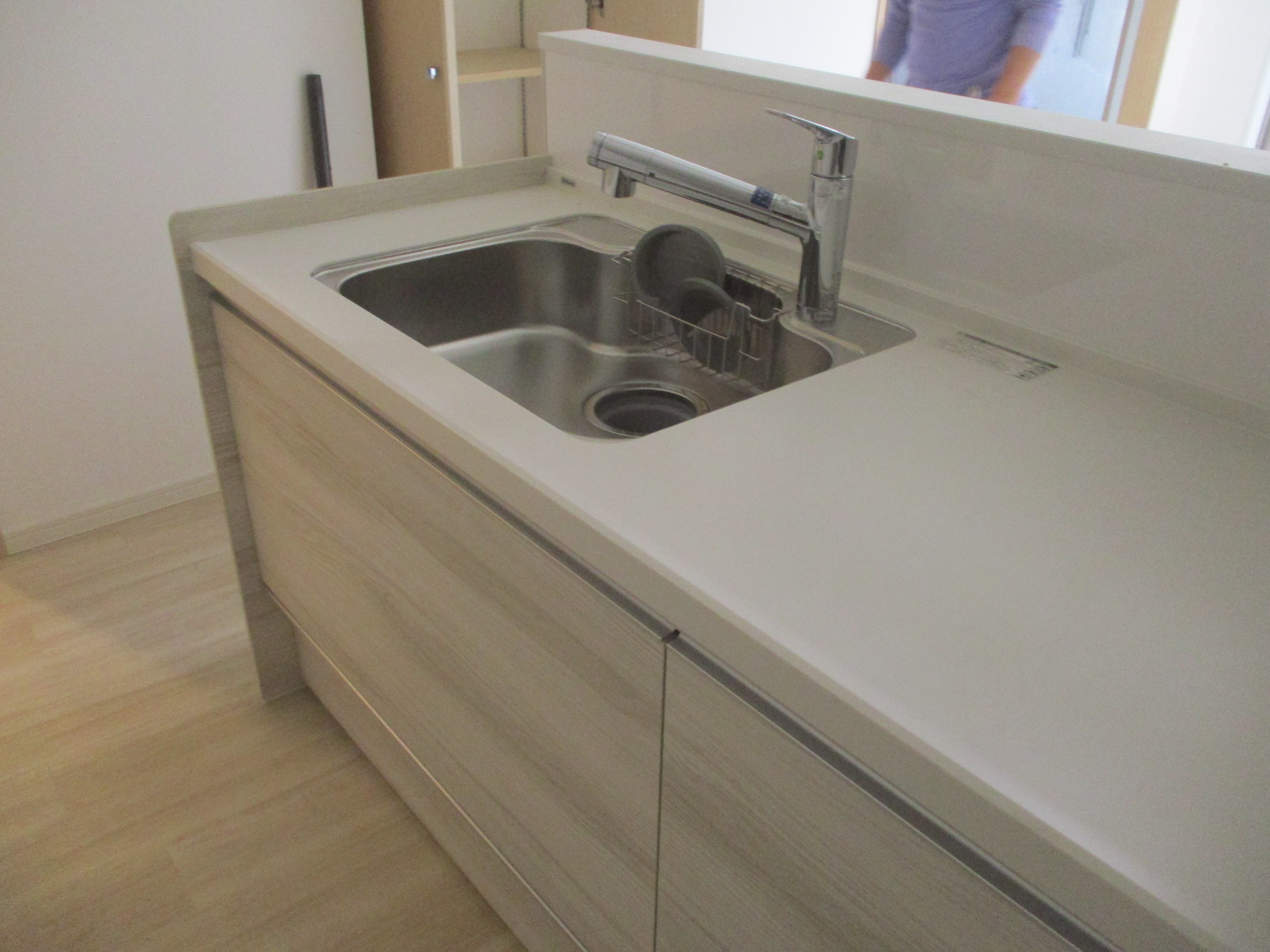 フロアタイル 施工後 1