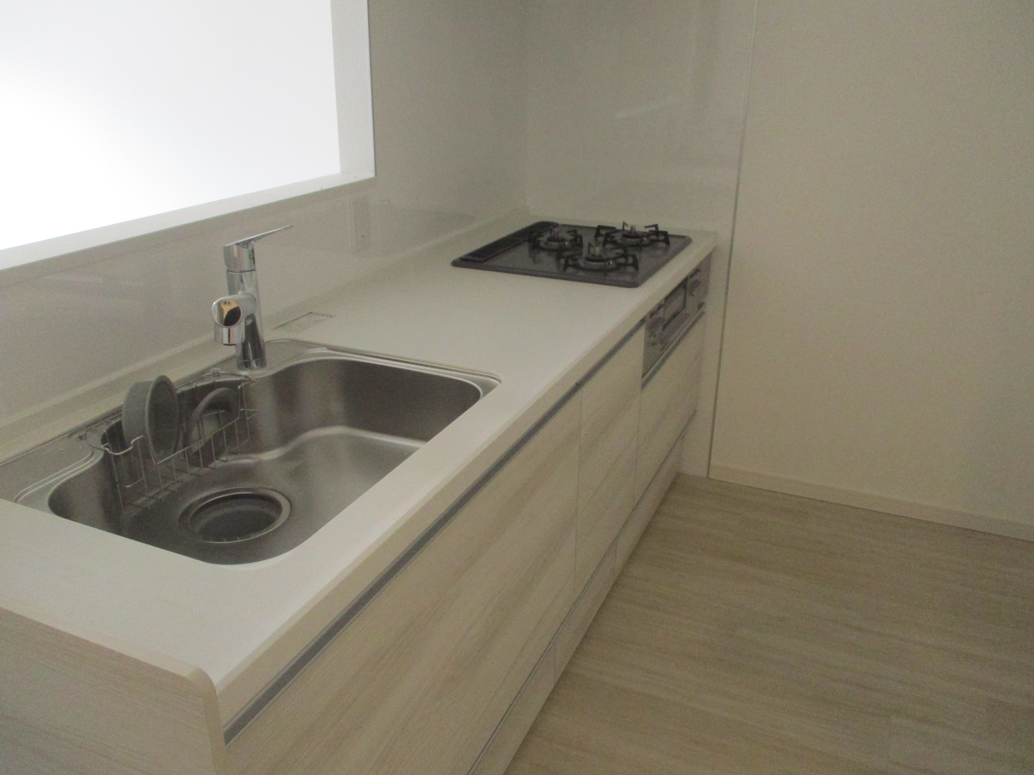 対面キッチン 施工後 1