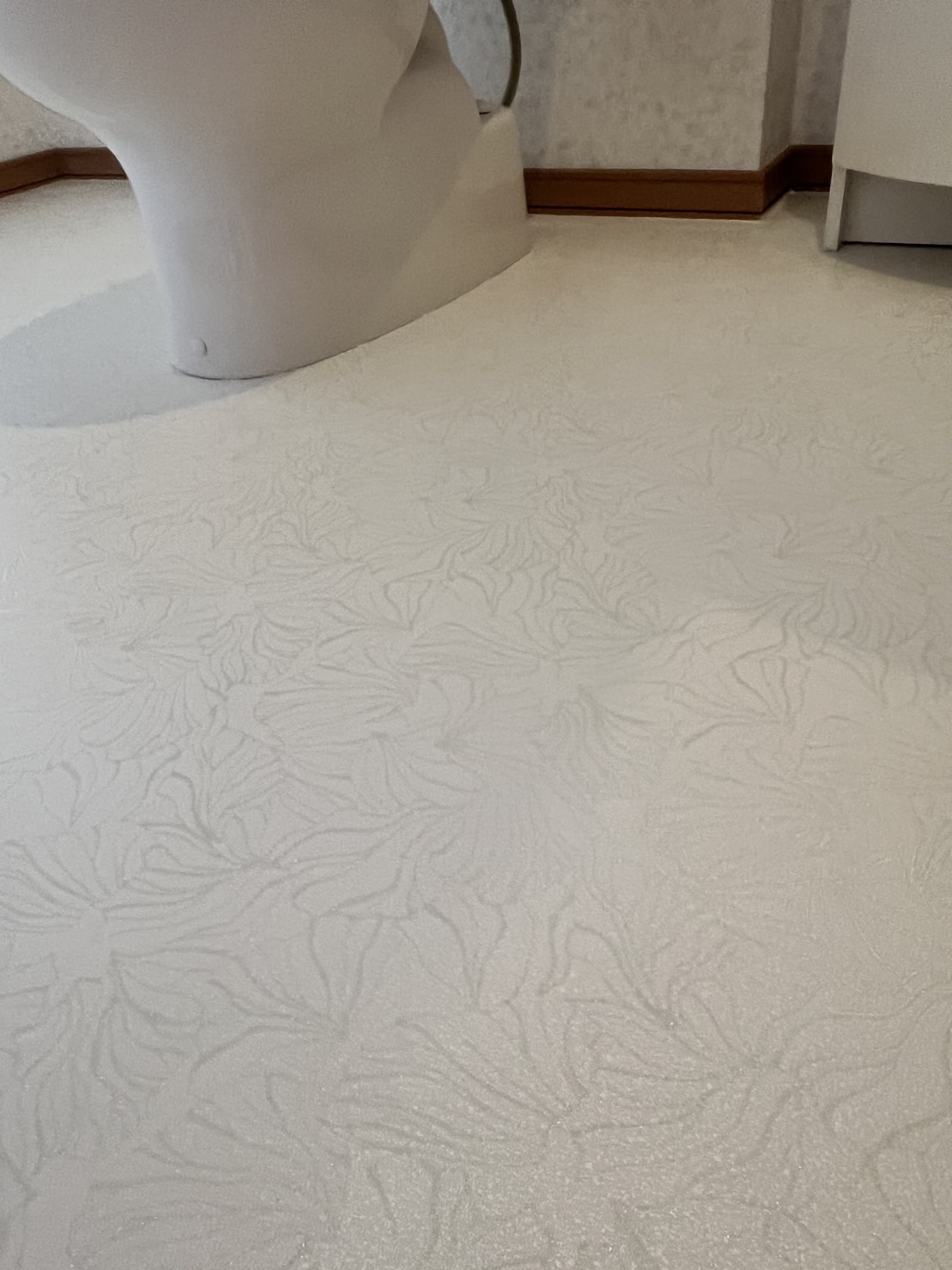 トイレ床 張替え後