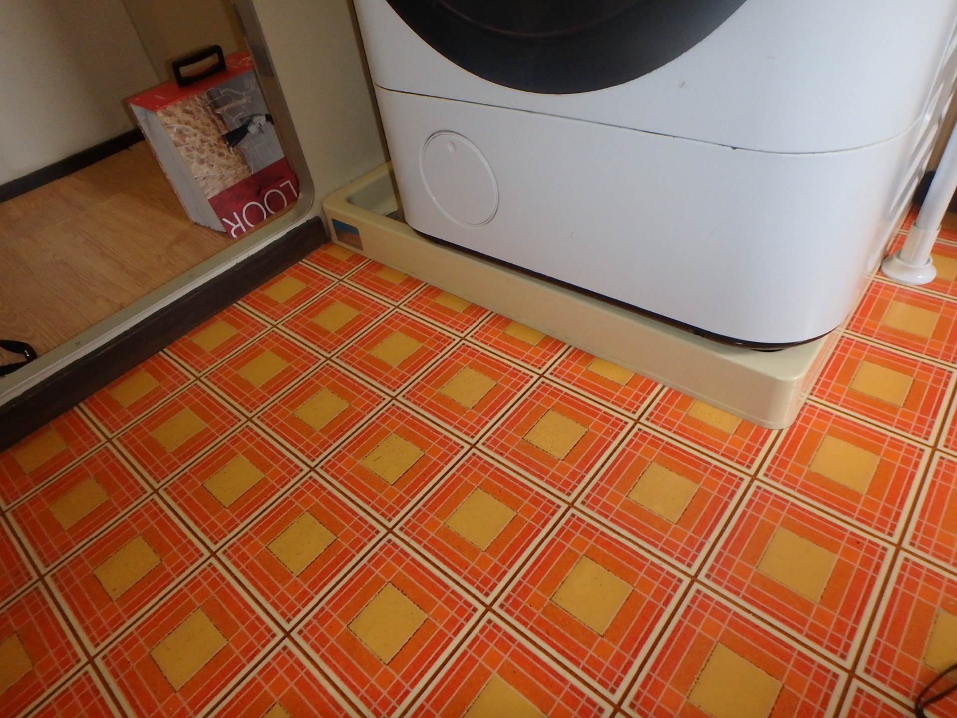 町田市クッションフロア施工前 トイレ2