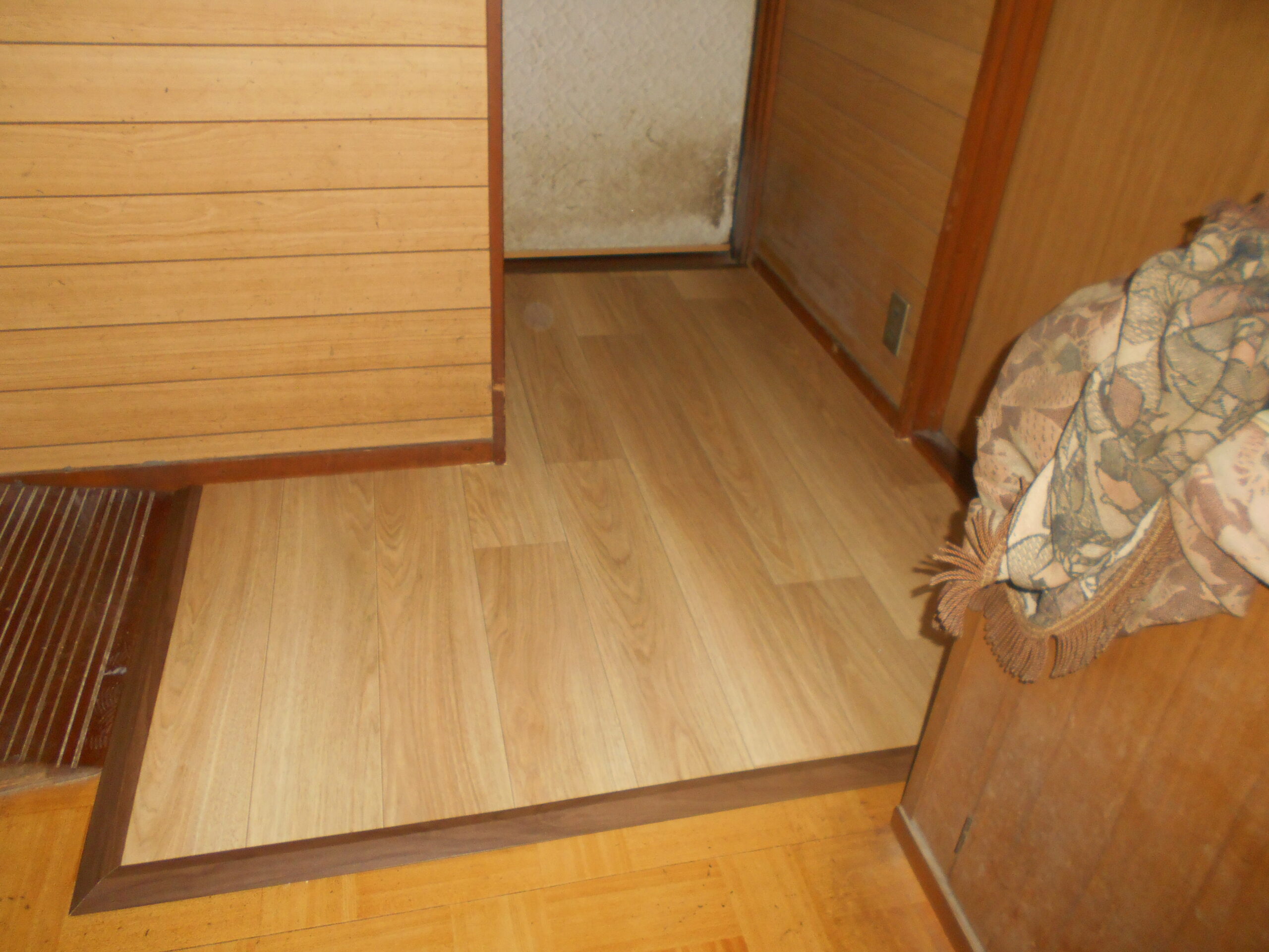 町田市フローリングリフォーム施工後 ハピアフロア6T