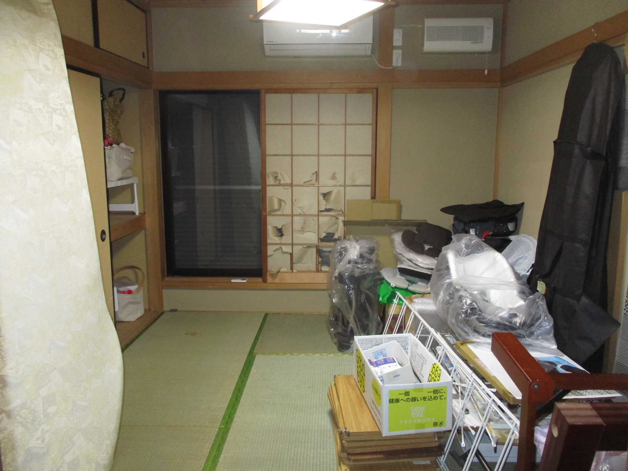 町田市和室リフォーム施工前 畳のお部屋