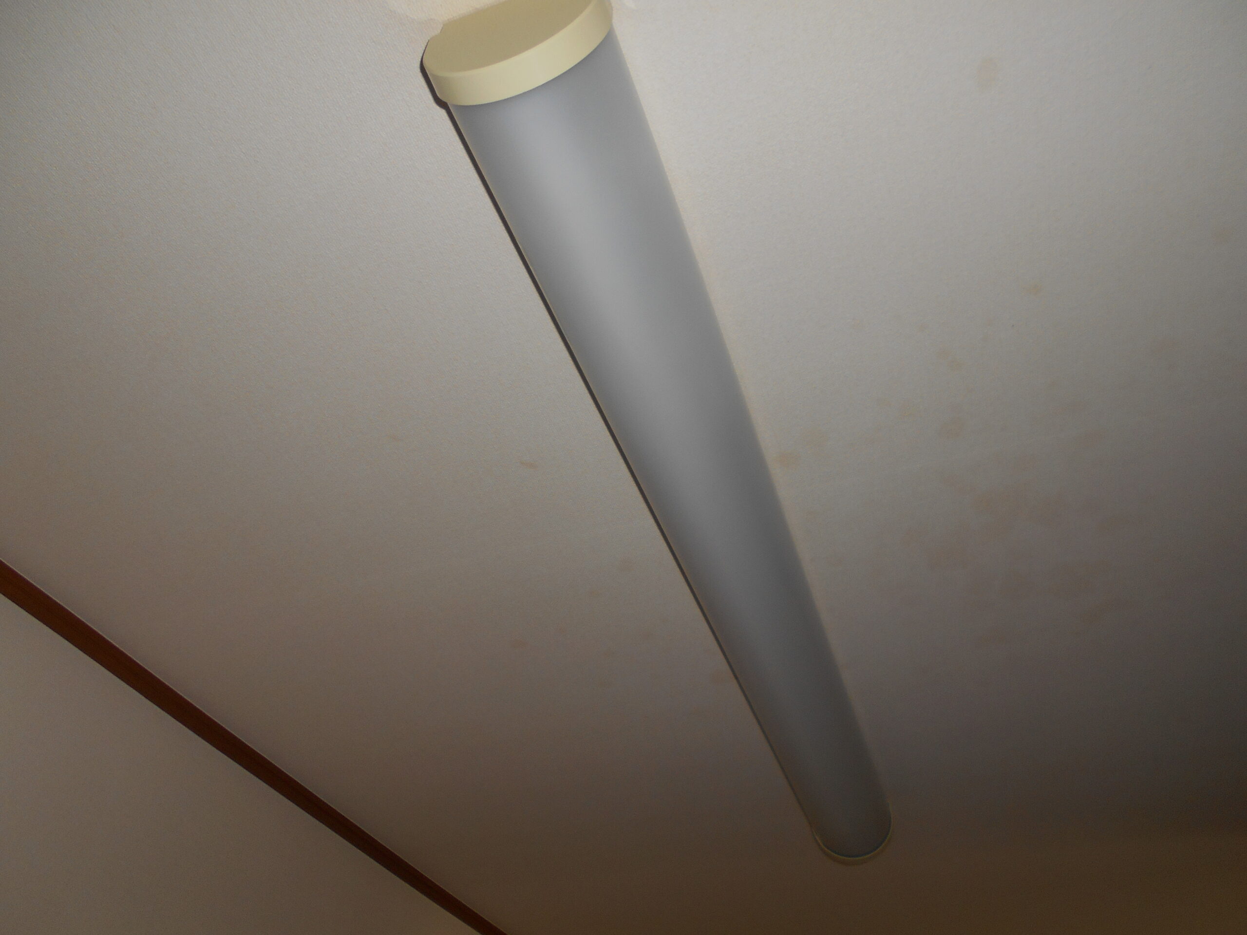 町田市LED照明交換施工前 ベースライト 天井照明