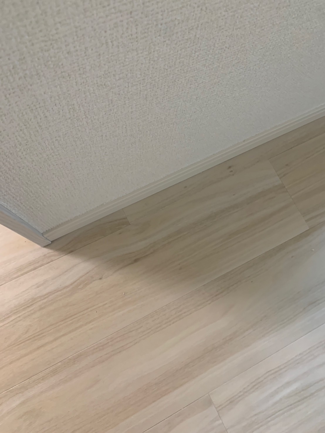 町田市フローリング補修施工後 木目の再現