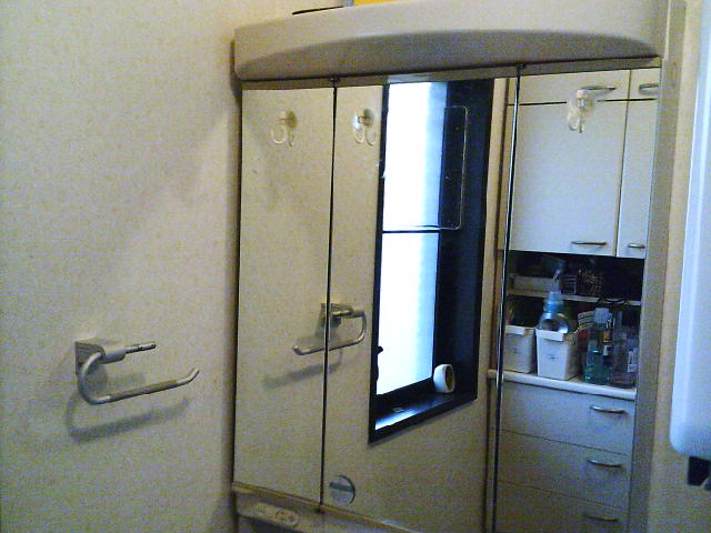 町田市洗面台リフォーム施工前 全体